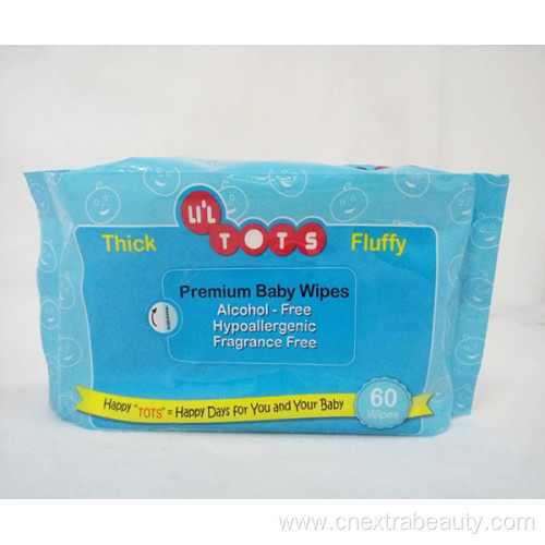 Alcohol-free Hypoallergenic Baby Water Wipes